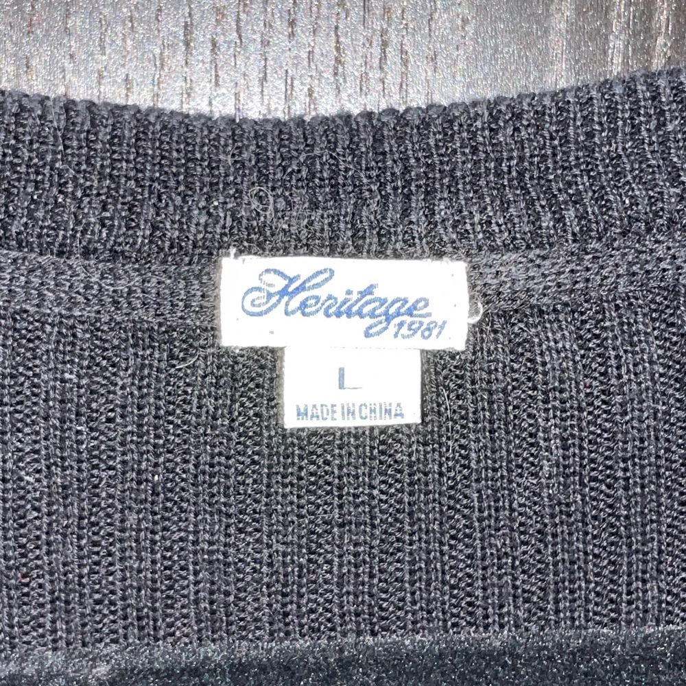 Heritage 1981 Button Up sweater Tank